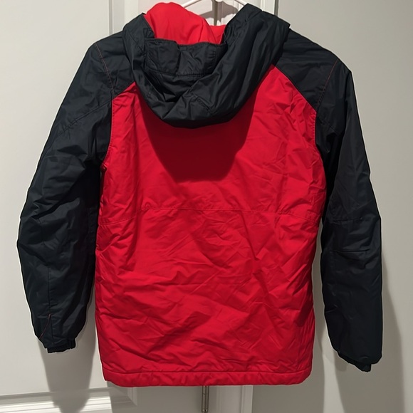 Columbia Kids Red and Black Raincoat - Picture 4 of 5
